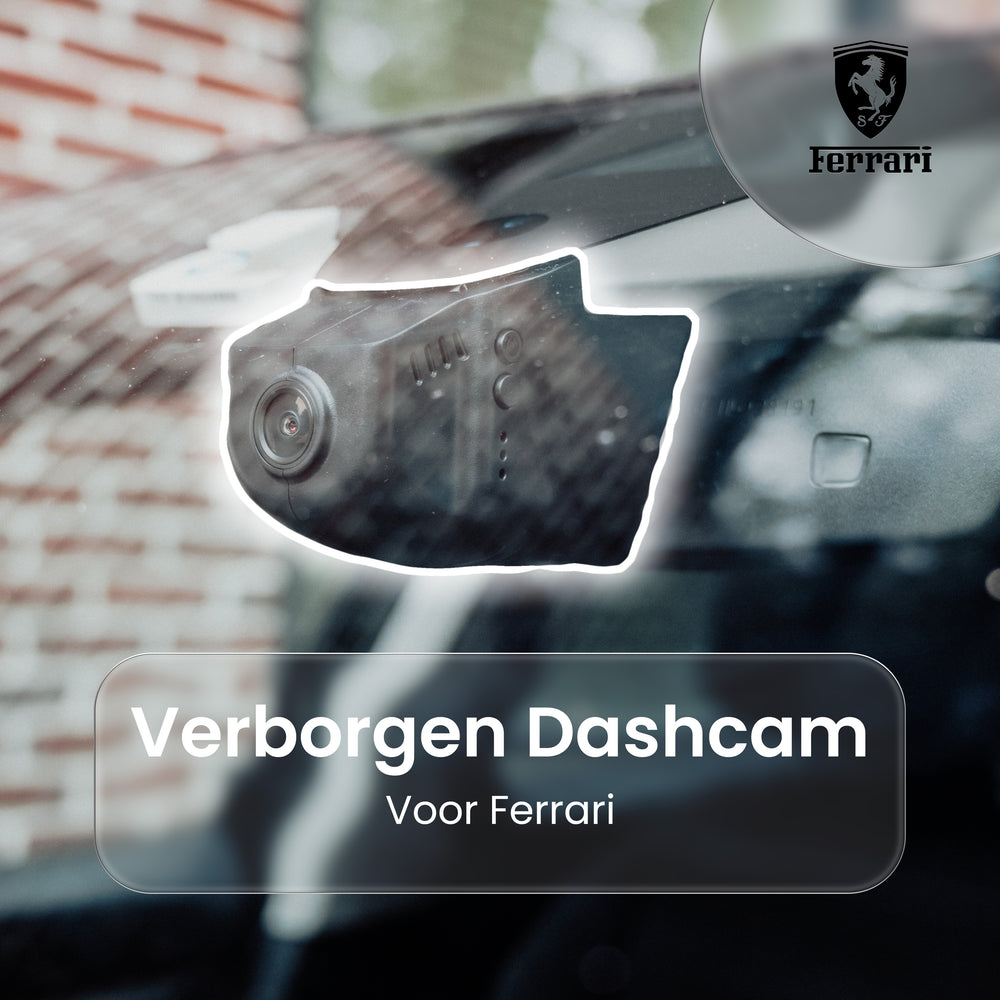 Ferrari 488 Verborgen Dashcam