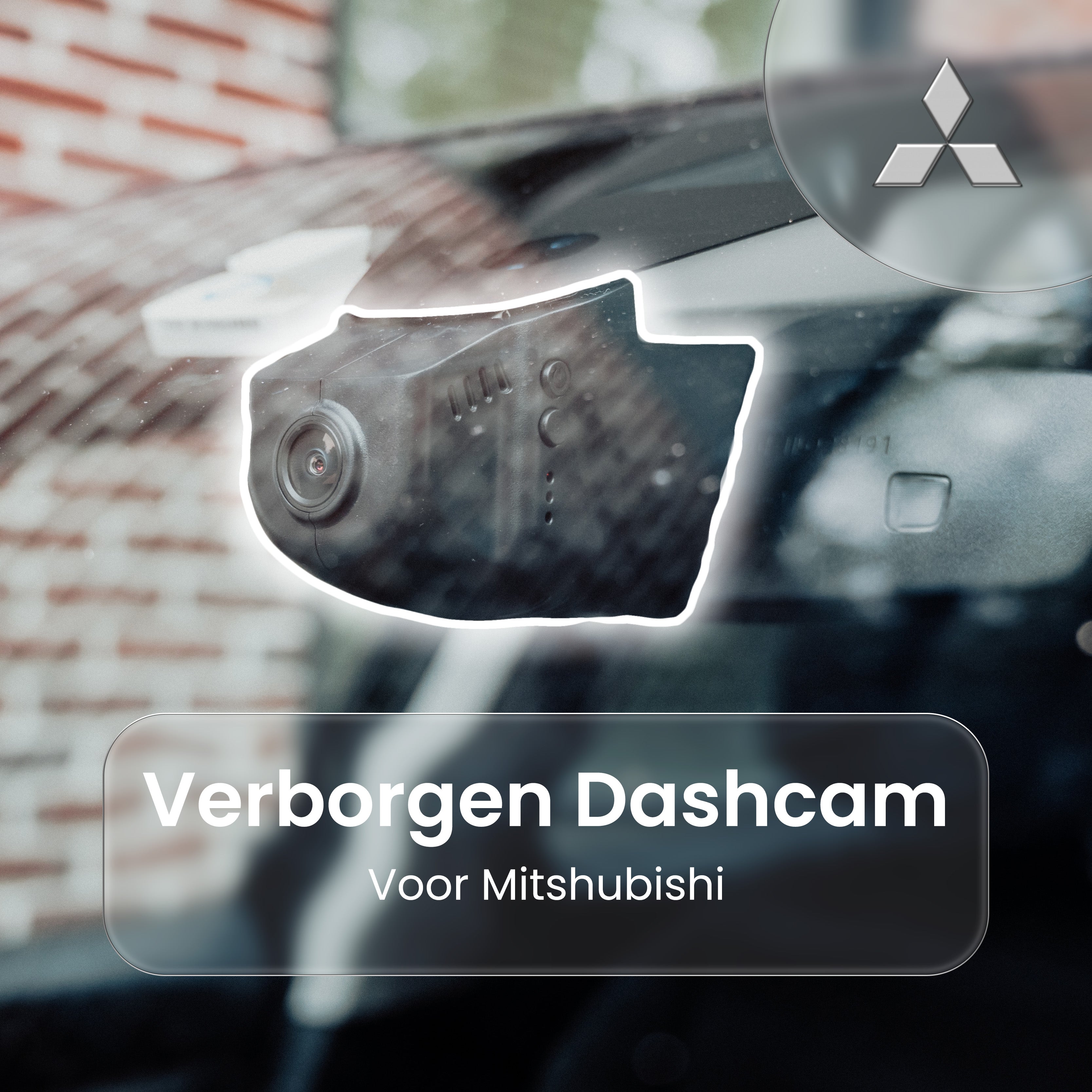 Mitsubishi Eclipse Cross Verborgen Dashcam