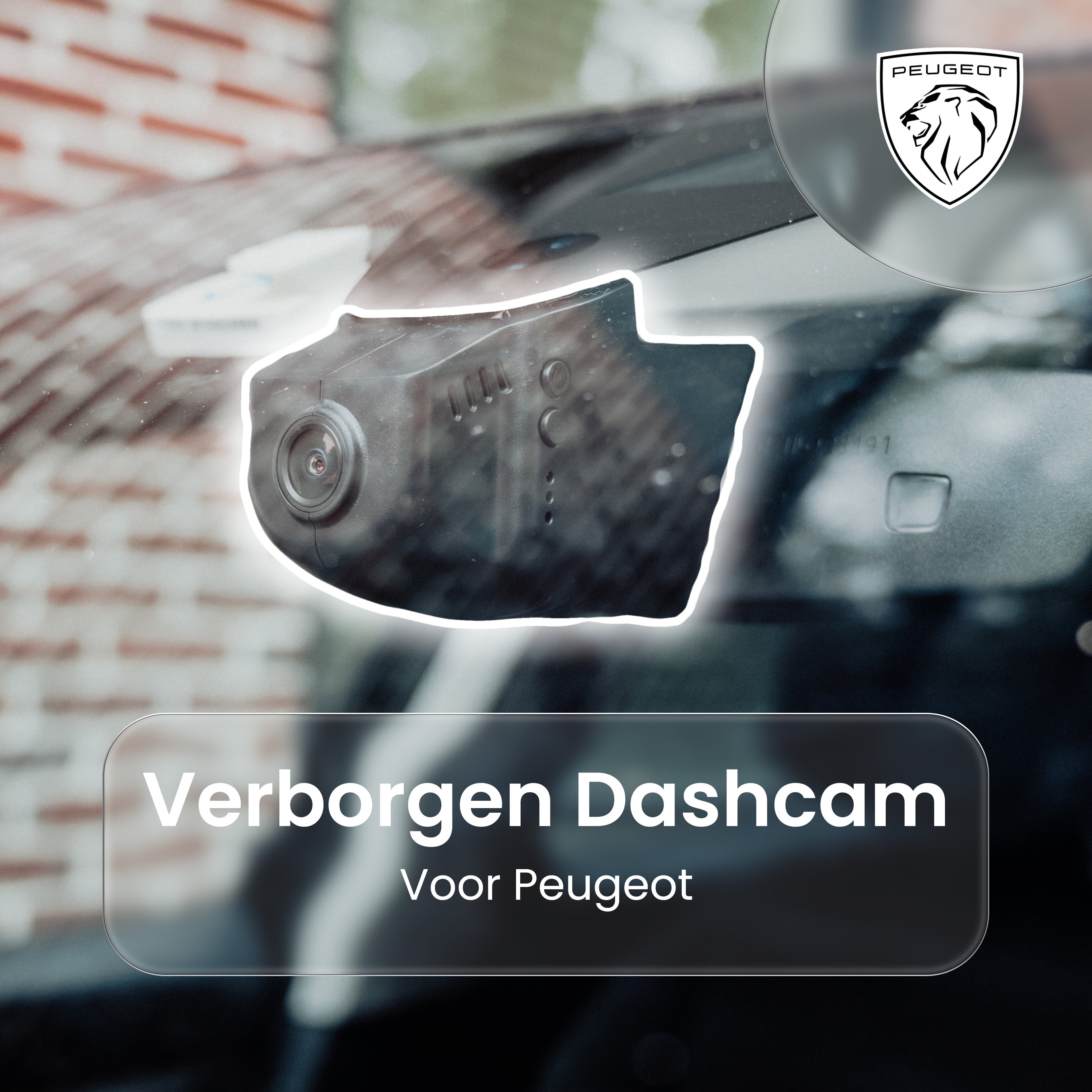 Peugeot Expert Verborgen Dashcam