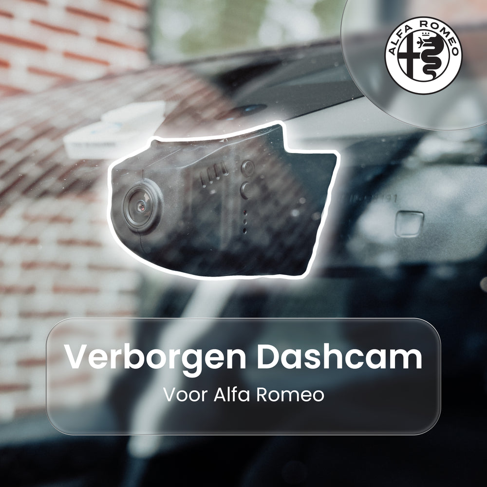 Alfa Romeo 4C Verborgen Dashcam