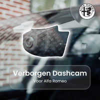 Alfa Romeo 4C Verborgen Dashcam
