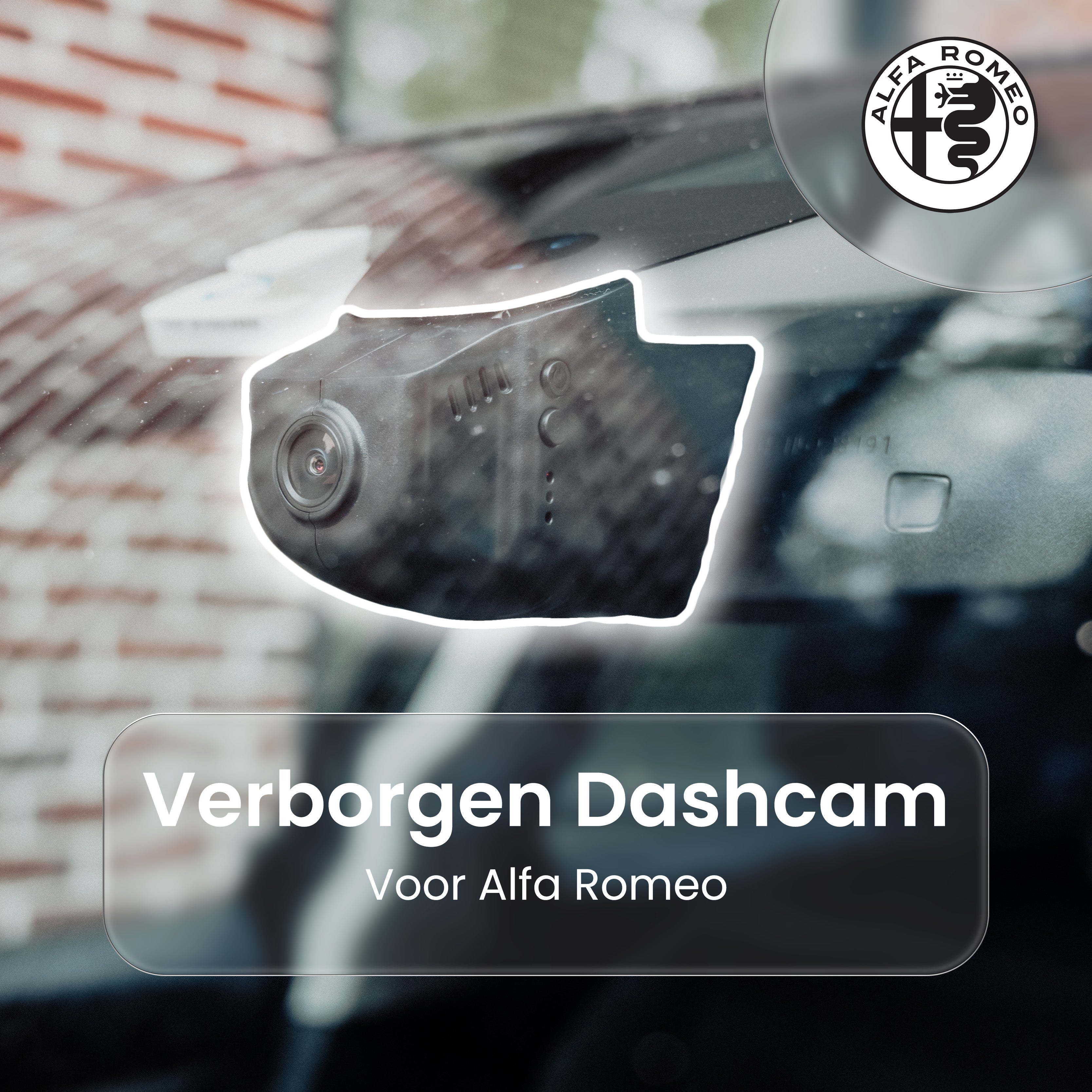 Alfa Romeo MiTo Verborgen Dashcam