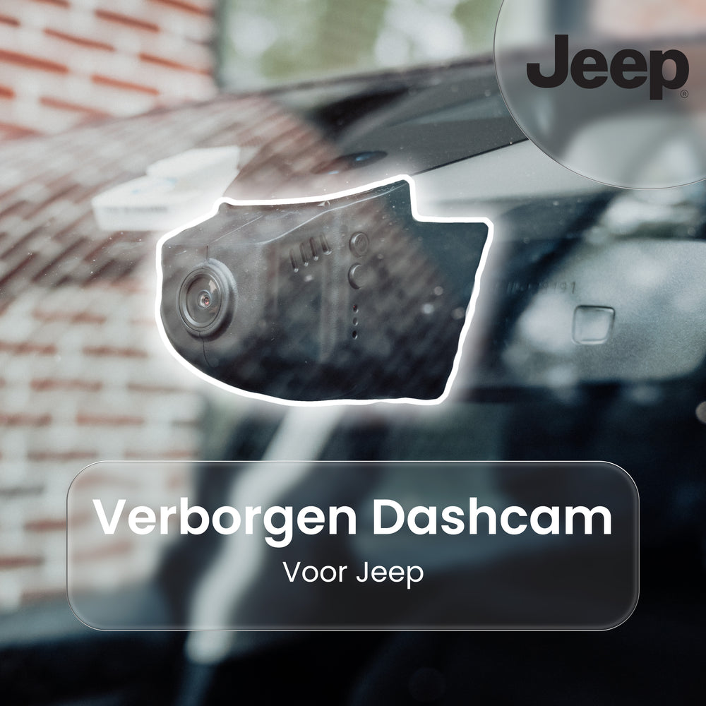 Jeep Gladiator Veborgen Dashcam