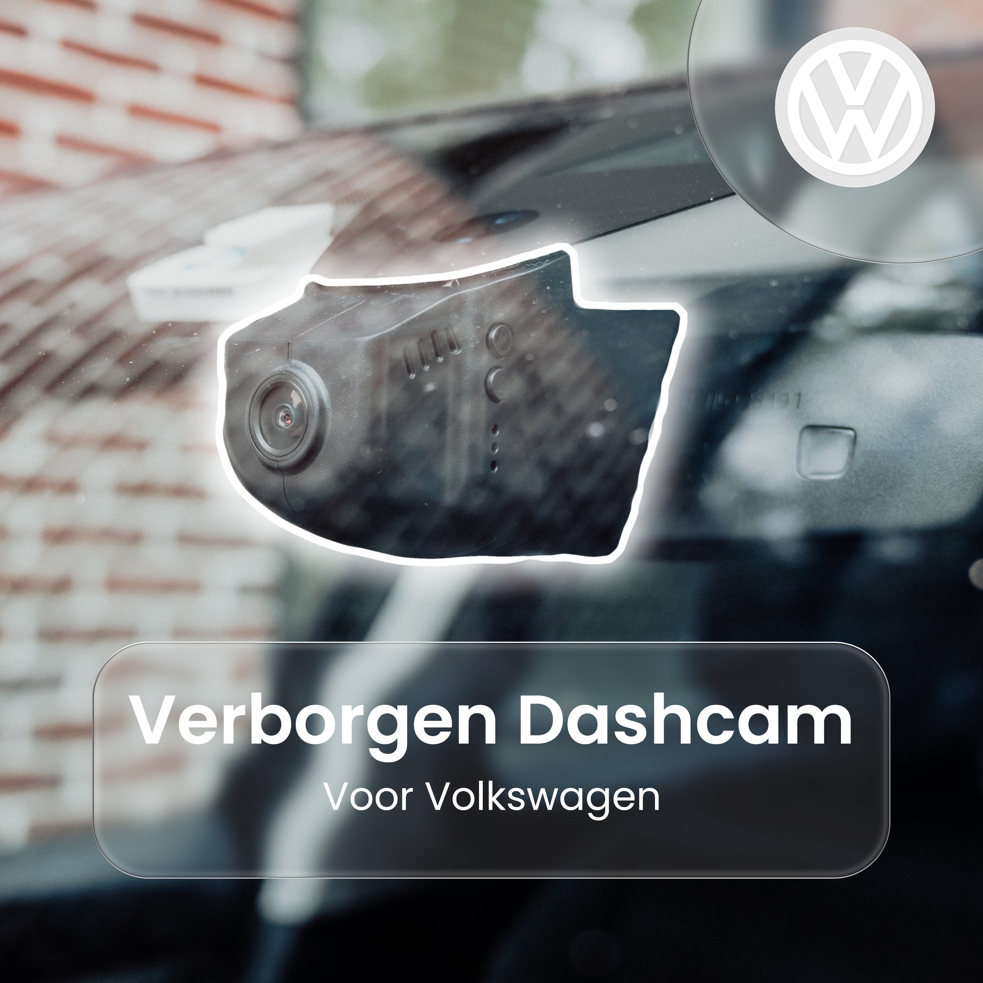 Volkswagen Golf Verborgen Dashcam